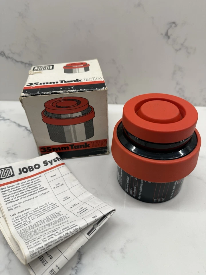 Jobo 35mm Developing Tank 1510 with Reel - Boxed - Darkroom - Image 3 of 4