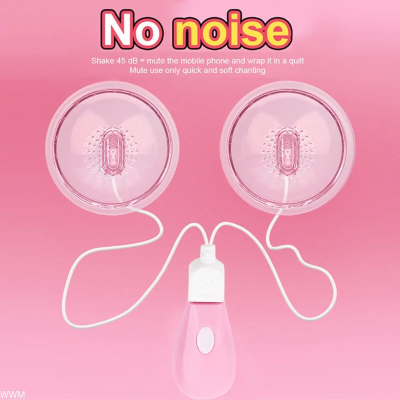 Vagina-Klitoris-Vibrator-Brustwarzen-Stimulation-Vakuum-Massage-Sexspielzeug