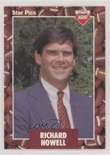1991 Star Pics Certified Auto Rich Houston #84 Auto 9lz