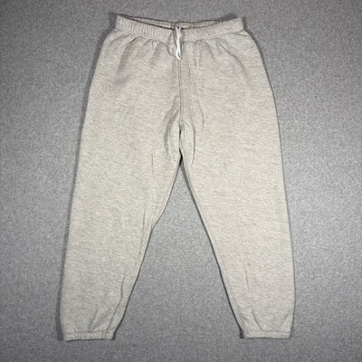 Jenni Kayne Sweatpants Womens Medium Gray Cotton Blend Elastic Waist Jogger