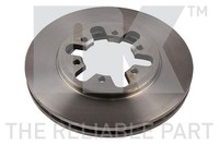 2X NK 202236 Bremsscheibe Passend FüR Nissan
