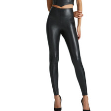 Commando Faux Leather Legging Petite SLG06P Vary in Size and Color MSRP 118