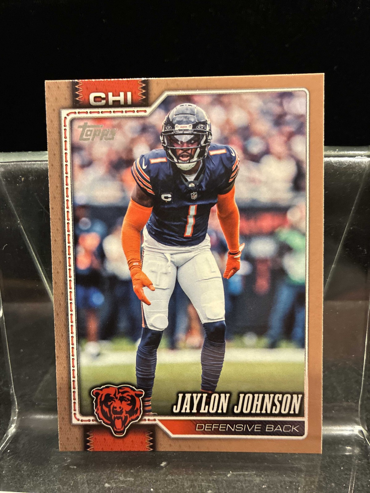 2026 Topps Football Jaylon Johnson Gold #/2026 Bears #38