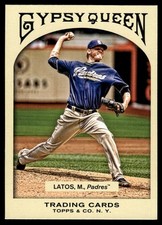 Mat Latos 2011 Topps Gypsy Queen #56 Padres MLB READ FREE SHIPPING AutographDen