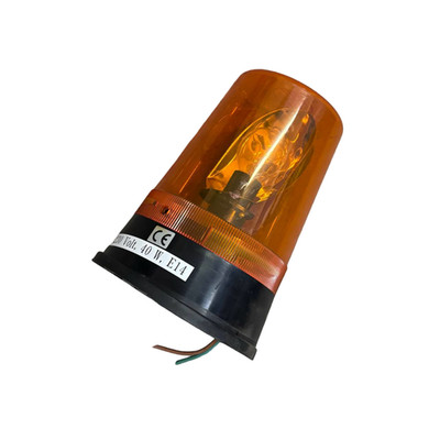 Orange Warning Light 230V, 40W, E14