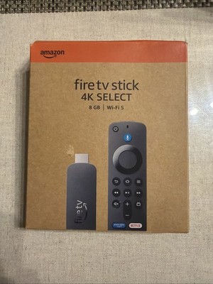 amazon - fire tv stick 4K Select - 8GB - Wi-Fi 5 - Black