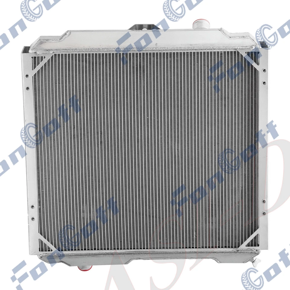 4 Row Aluminum Radiator Shroud Fan fits for 2002 2003 2004 Hummer H1 V8 Engine Foto 4 de 4
