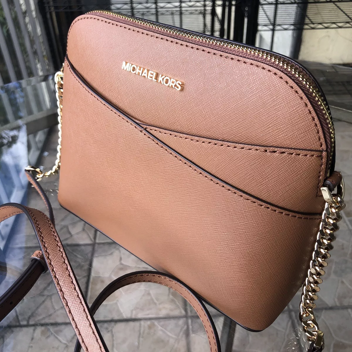 Michael Kors Saffiano Leather 3-in-1 Crossbody