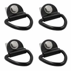 4PCS Tie Down Cleats Hook FOR Toyota TUNDRA & TACOMA Rail Tslot D-RING Bedrail