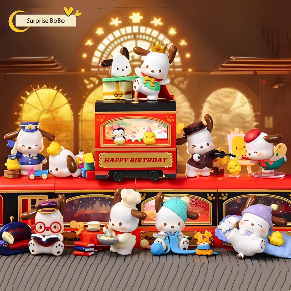 TOPTOY Sanrio Pochacco Time Train Series Confirmed Blind Box