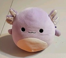 Squishmallows Monica the Axolotl Purple Plush Aquatic Stuffed Animal Kellytoy 7"