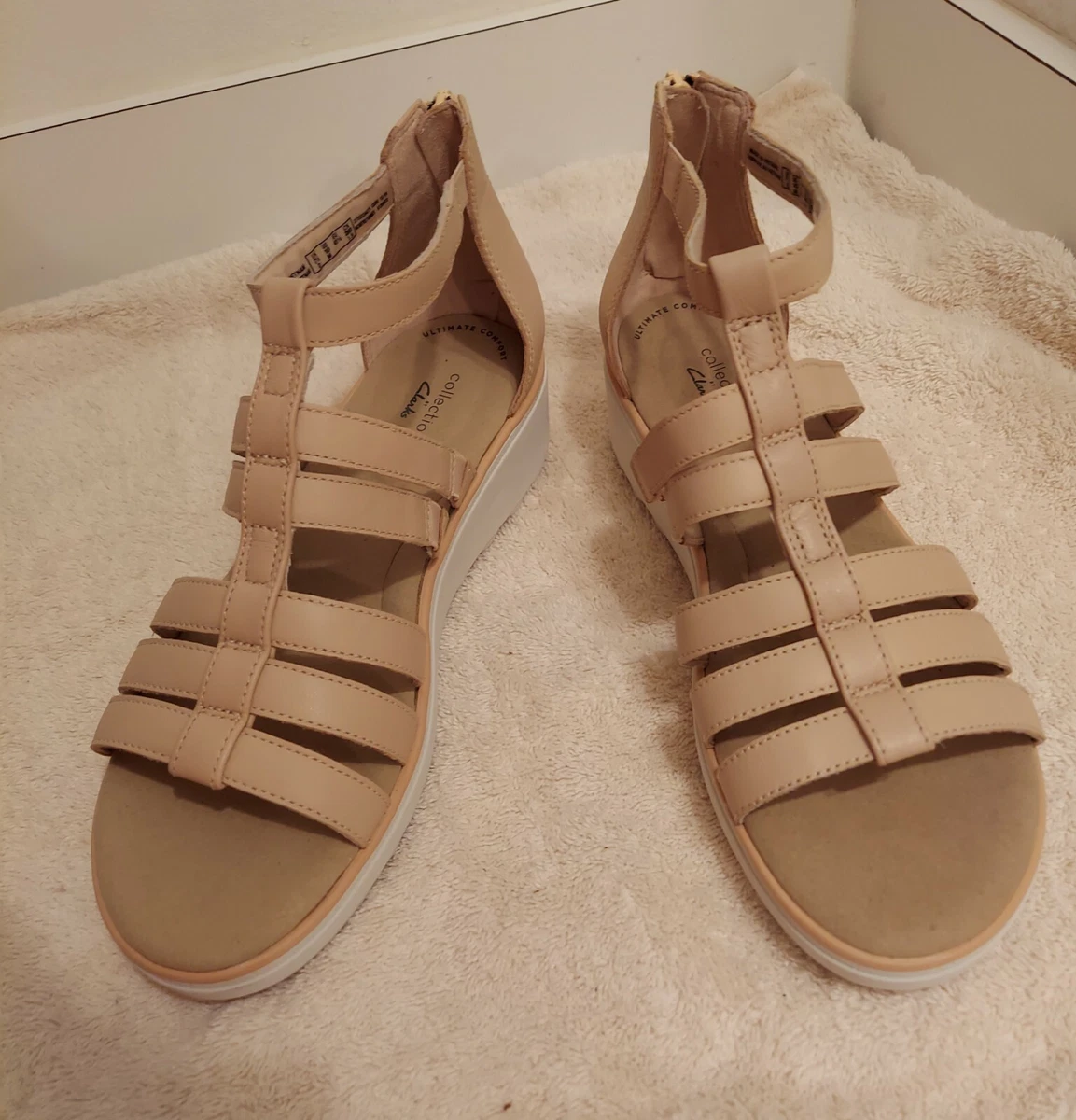 Clarks clearance gladiator sandals