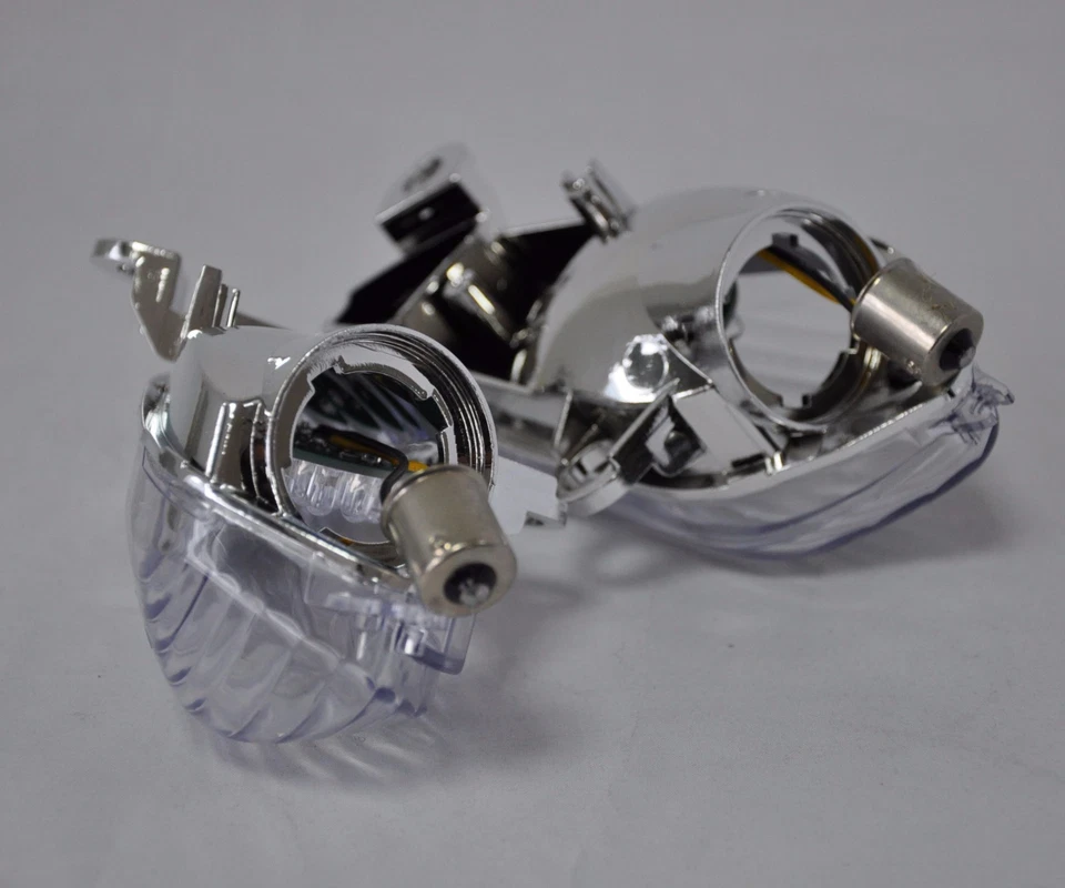Interceptor LED 08-16 CBR1000RR 10-14 VFR1200F 14-15 800 transparente Foto 2 de 2