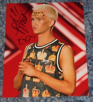 BRADLEY - X FACTOR -10x8 FOTO SIGNIERT (83)