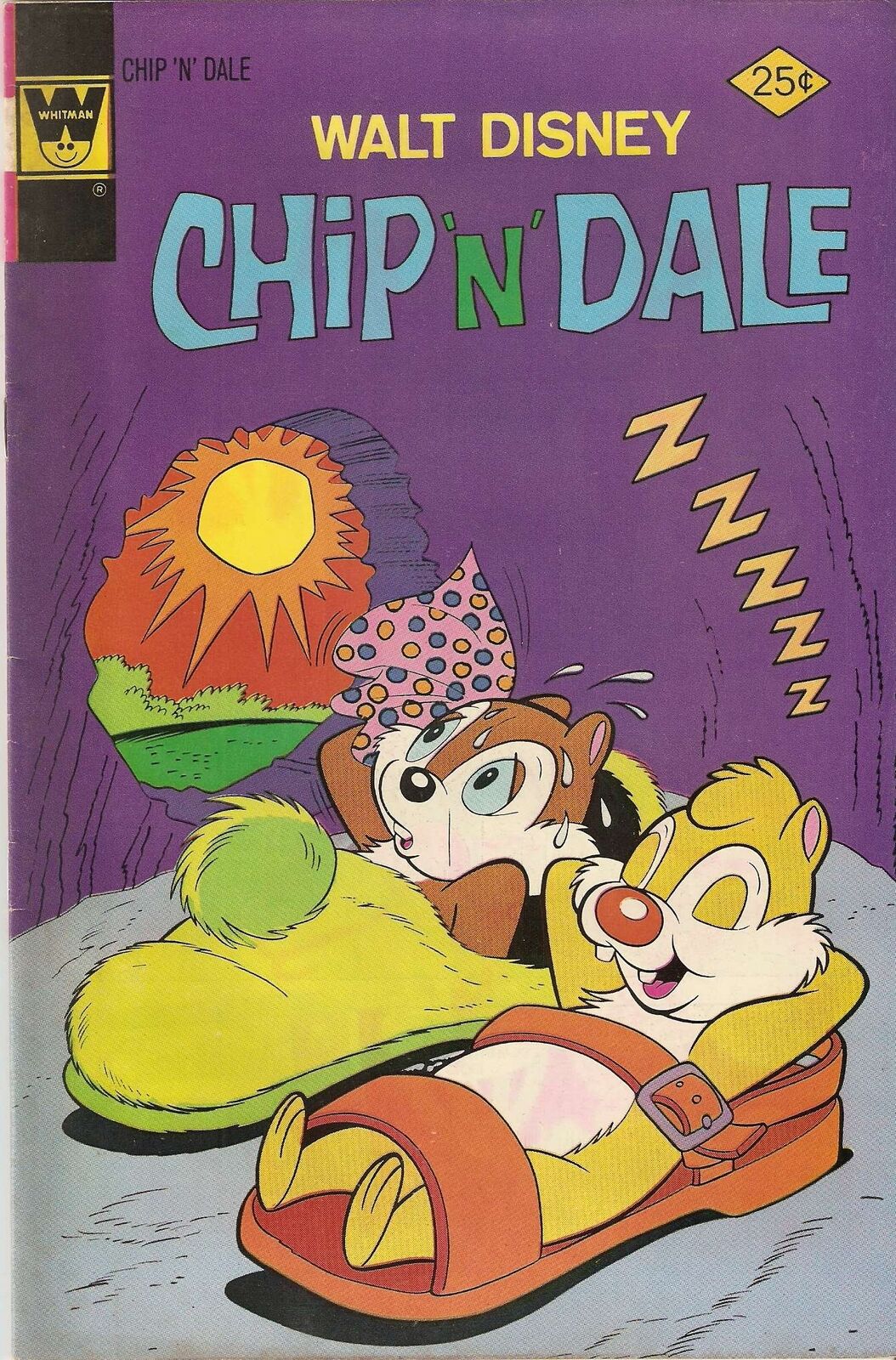 Chip 'n' Dale (2nd series) #35A FN; Gold Key | Walt Disney Whitman Edition - we