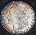 1883 Morgan Silver Dollar Toned - ✪COINGIANTS✪