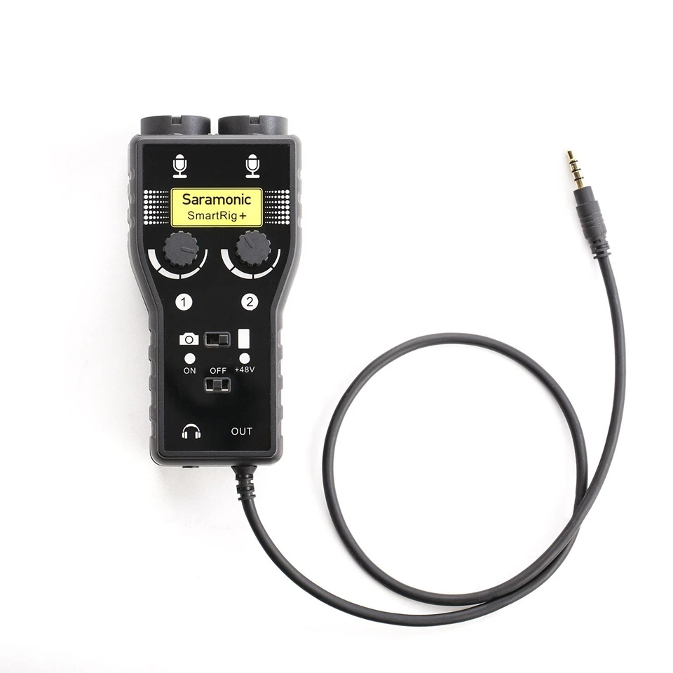 Saramonic SmartRig+ XLR/3.5mm Mic Pre-Amp / Guitar Input to TRRS iPhone/Android - Image 2 of 4