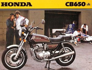1979 Honda Cb650 Motorcycle Brochure Honda Cb 650 Cb650 Honda Cb650 Ebay
