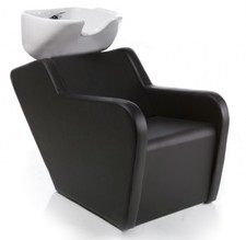 Nelson Waschanlage Topwash schwarz Friseureinrichtung - Friseurstuhl - Waschsess