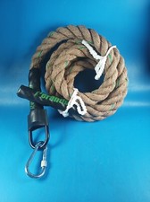 Perantlb Indoor Climbing Rope Fitness Training, Heavy Duty Eyehook - 10 FT