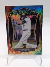 2021 PANINI SELECT EVAN WHITE ROOKIE/RC TIE DYE PRIZM /20