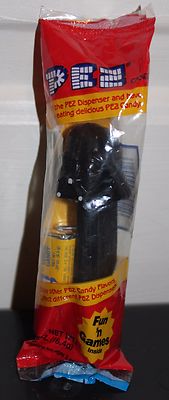 DARTH VADER PEZ CANDY DISPENSER 1997 Star Wars SEALED Collectible Movie NEU