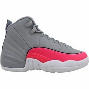 retro 12 wolf grey racer pink