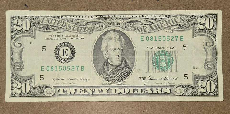 $20 VINTAGE Bill 1985 - Image 2 of 3