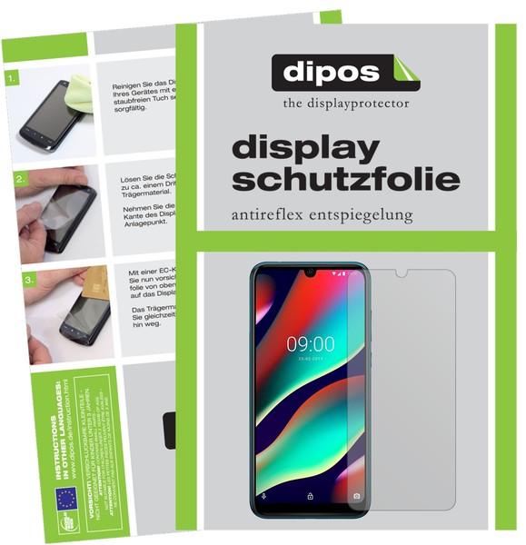 2X Schutzfolie FüR Wiko View 3 Pro Matt Displayschutzfolie Folie Display Schutz-image