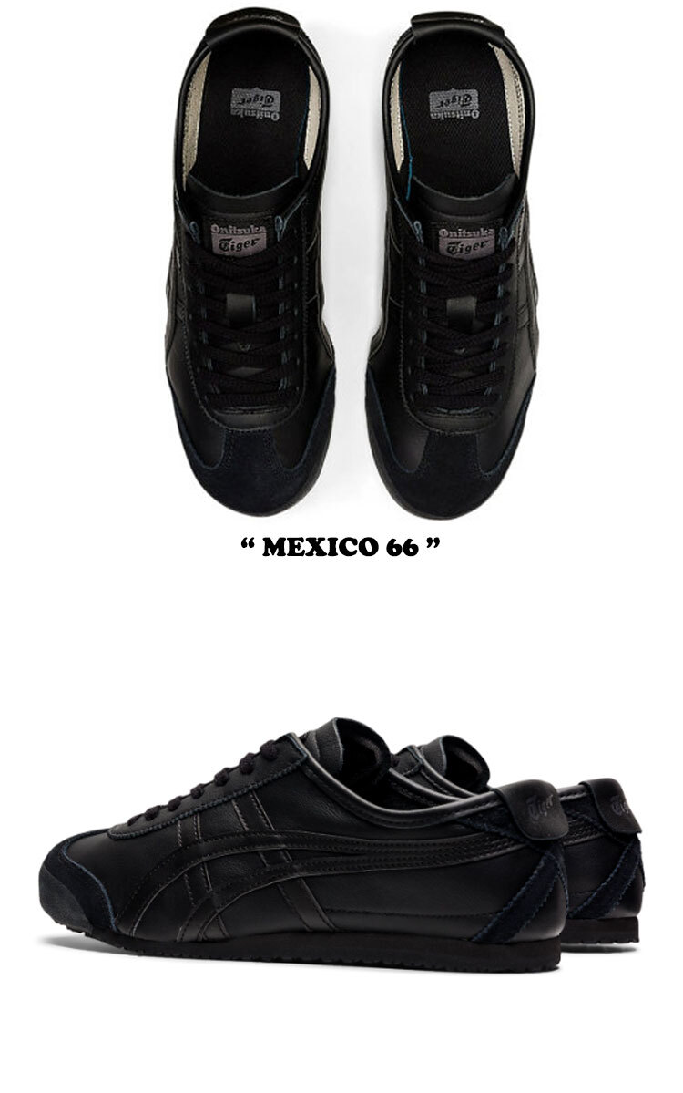 Onitsuka Tiger MEXICO 66 1183C102 BLACK/BLACK Men's Women's shoes