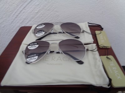 Krawattenhalter 2er Set Unisex Brille mit Etui NEU!!!