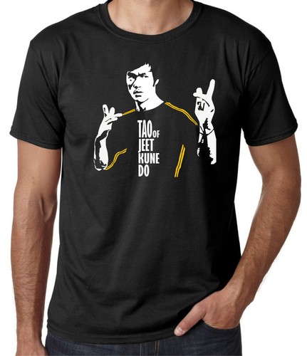 mens martial arts bruce lee t-shirt mma boxing enter the dragon