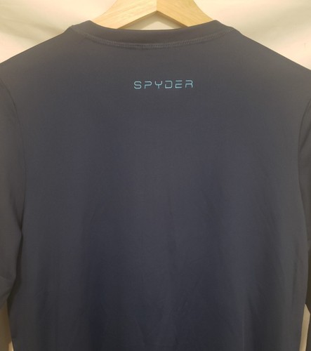 SPYDER Swim Shirt Rash Guard Boys XL 18/20 Blue Crewneck Long Sleeve Surf Beach - Picture 5 of 8
