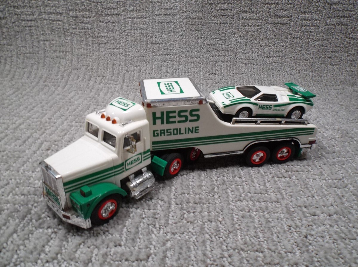 Vintage 1991 HESS Toy Truck and Racer - Original Box | eBay