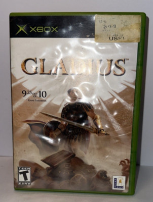 Gladius (Microsoft Xbox, 2003) Complete Tested With Manual