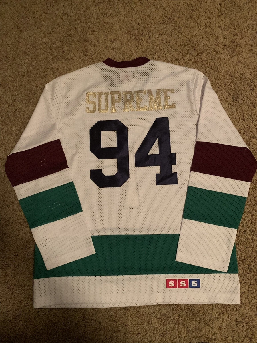 Supreme Ankh Hockey Jersey - NWT - White - Sz. L - Hypebeast - NYC - Mighty  Duck