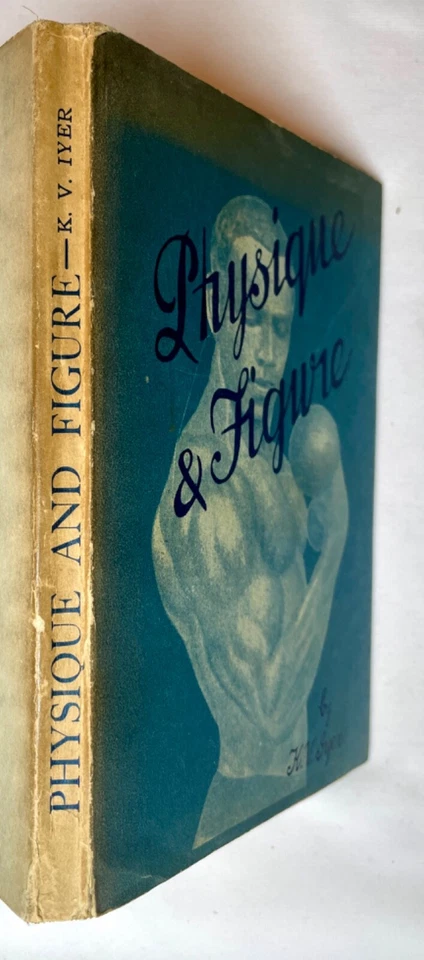 1940 K.V. Iyer Physique & Figure ~ Rare Signed Indian Bodybuilding Yoga Pioneer - Image 2 of 4