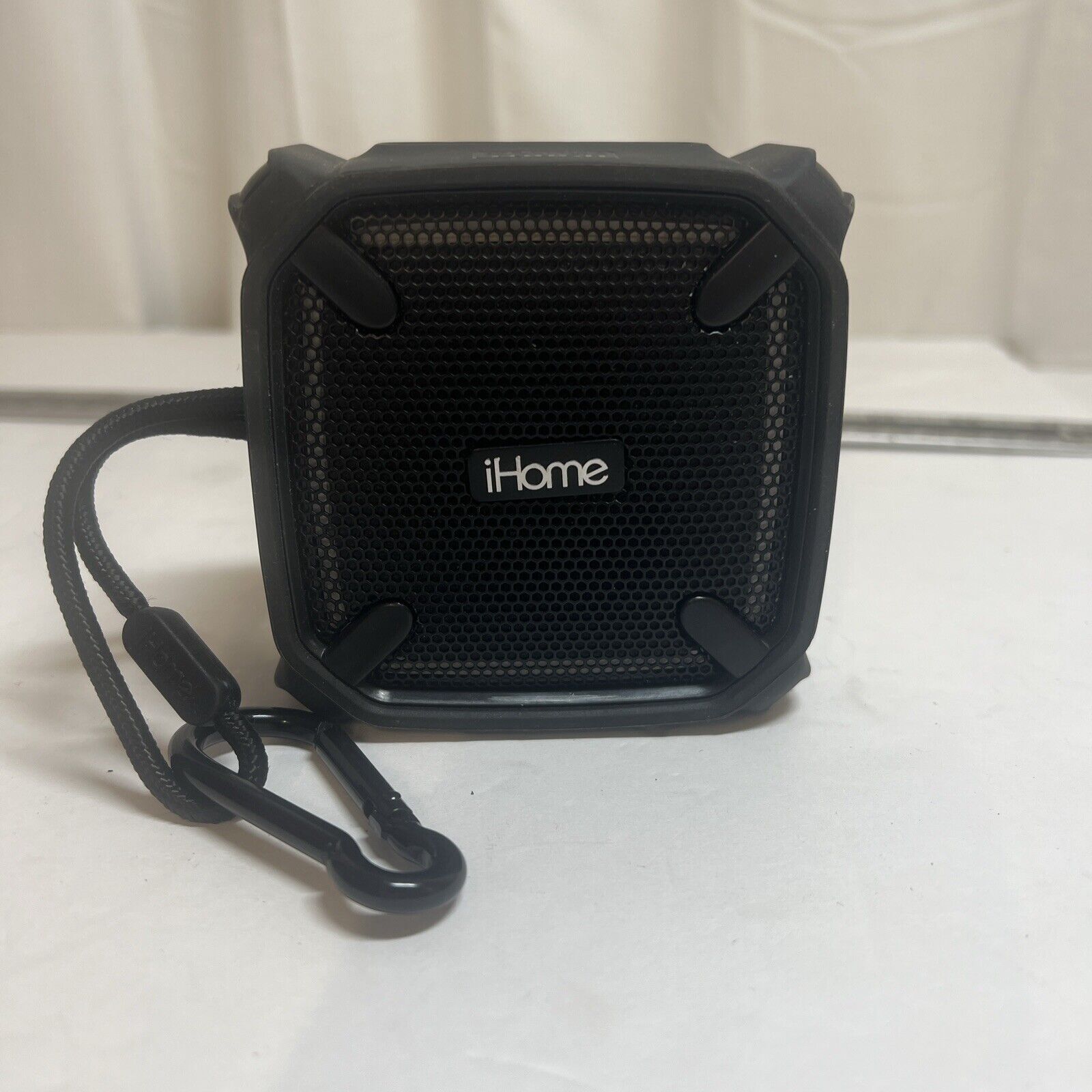 iHome iBT371 Portable Bluetooth Rechargeable Speaker in Black
