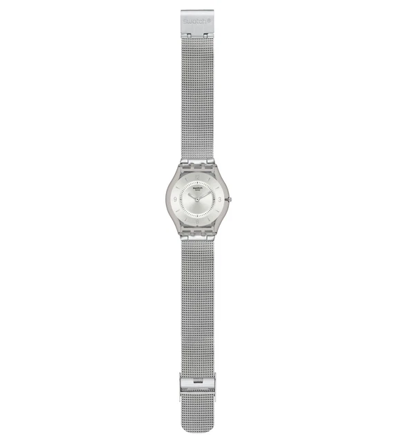 Swatch Silver Silver Case Wristwatches