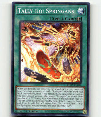 Yugioh Tally-ho! Springans Photon Hypernova Common