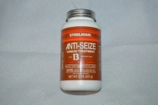 STEELMAN ANTI-SEIZE THREAD TREATMENT TYPE 13 HI-TEMP COPPER FORMULA 13010 8 OZ.