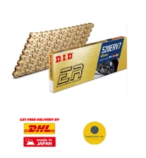 D.I.D 520ERV7-120ZB Motorcycle chain with caulking joint 120Link Japan made
