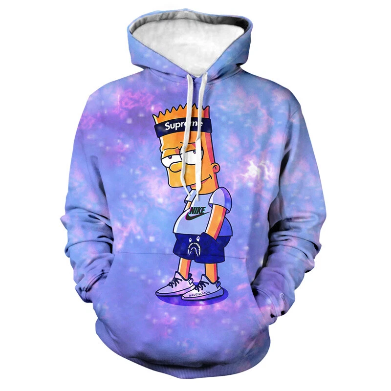 Cosplay The Simpsons Maggie Marge Homer Bart 3D Hoodies Sweatshirts Jacket Coats 7