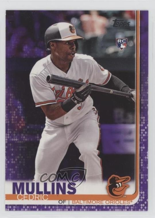 2019 Topps Meijer Purple Cedric Mullins #318 Rookie RC 2u3