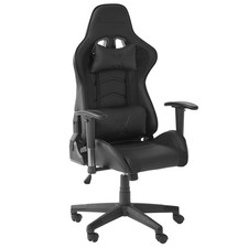 Gaming Chair Black Adjustable Office PC Racing X Rocker Alpha eSports Repaired
