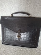 Mulberry Sac  Bag  Leather Serviette Cuir Sacoche Porte  document Vintage 