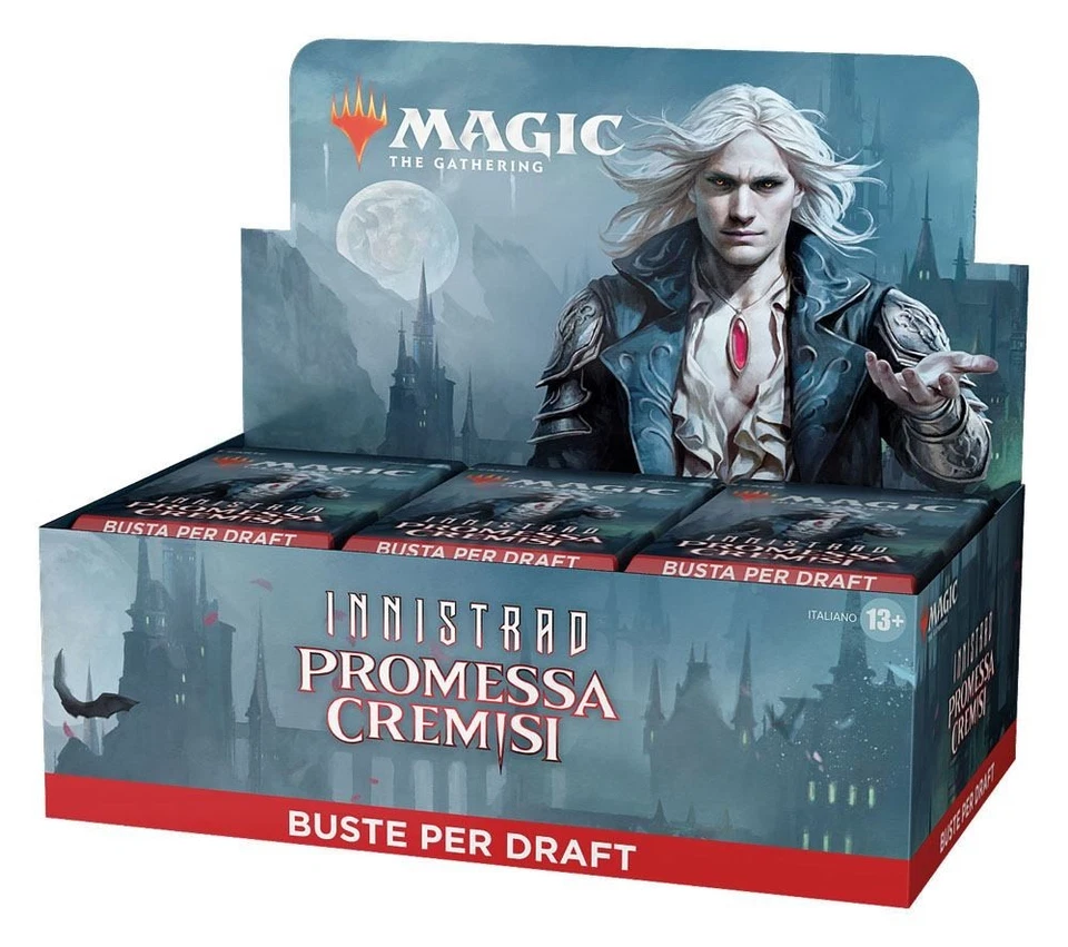 WIZARDS OF THE COAST Magic the Gathering Innistrad: Promessa Cremisi Draft Booster Display (36) - Ita