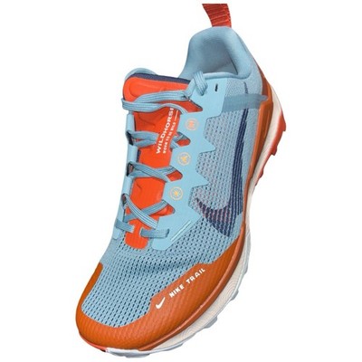 Nike Men's REACT WILDHORSE 8 Turquoise Russet Trail Running Shoes Size U.K. 7