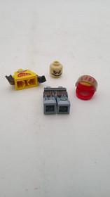 LEGO Minifigure The Batman Movie 70910 Scarecrow Pizza Delivery Fig. *Read*