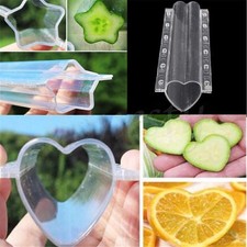 Molde molde formador fruta verdura estrella corazón crecimiento molde herramientas jardín decoración
